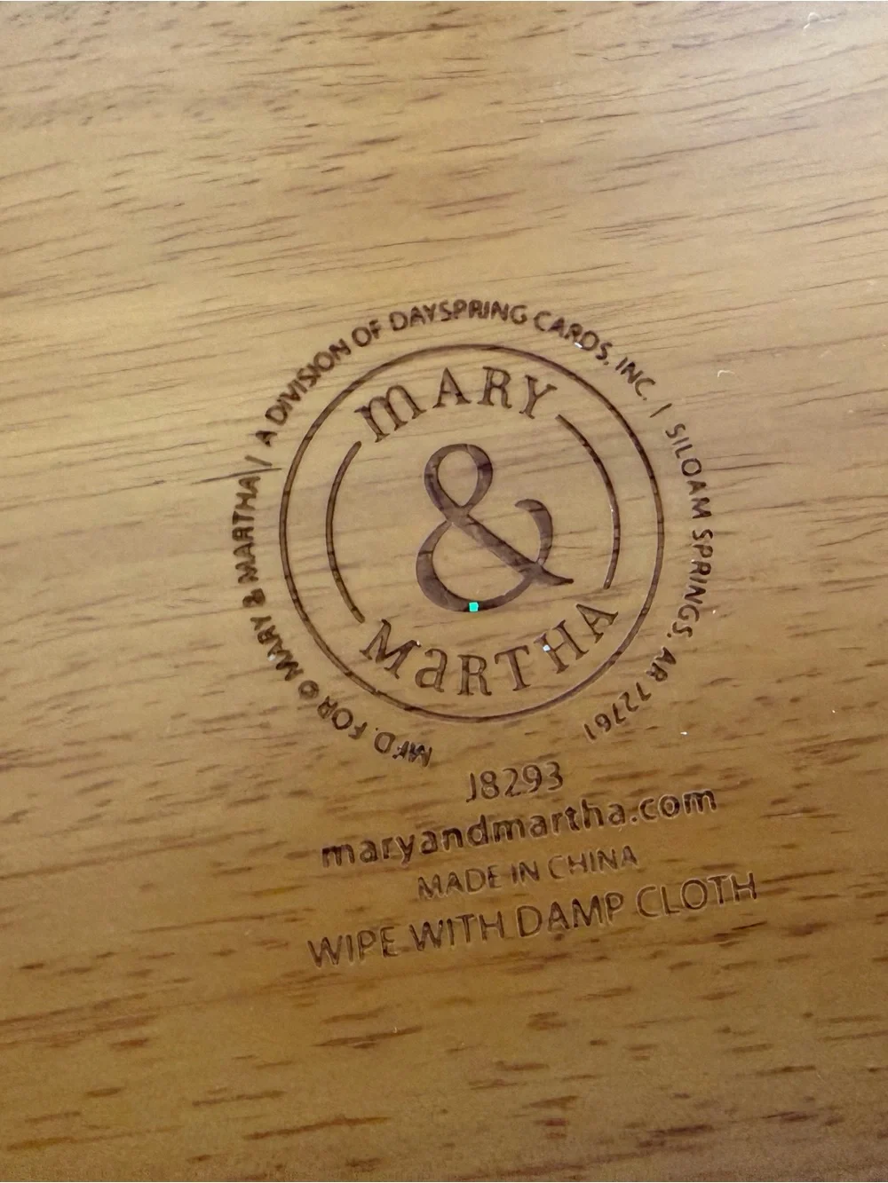 Mary & Martha Grace & Gratitude Condiment Jar Set With Tray J8293
